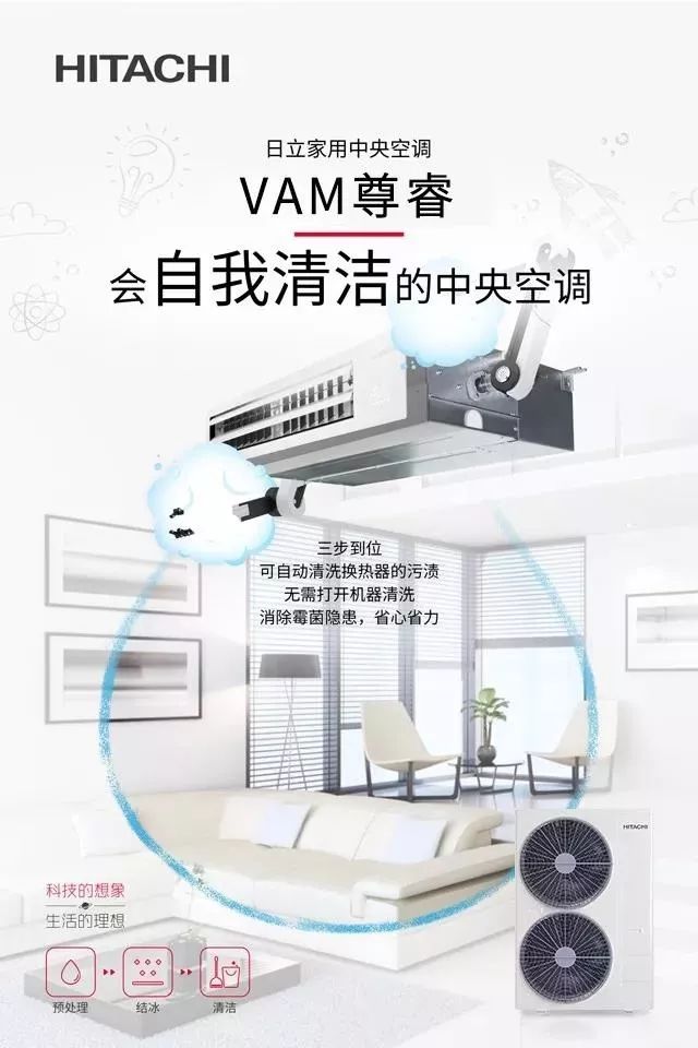 拒绝吃苦舒享生活日立vam尊睿系列新品上市