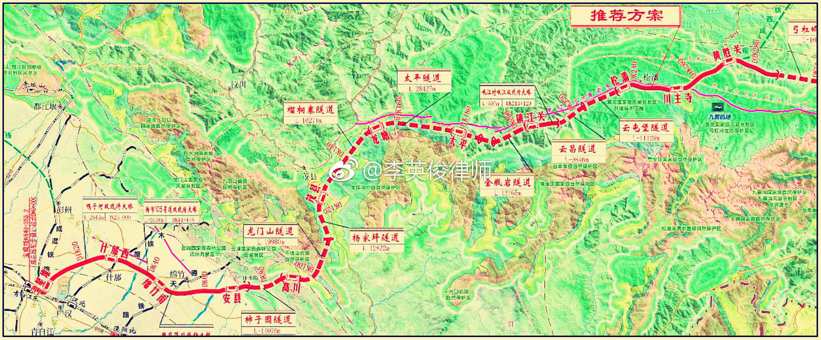 成兰高铁路线地图图片