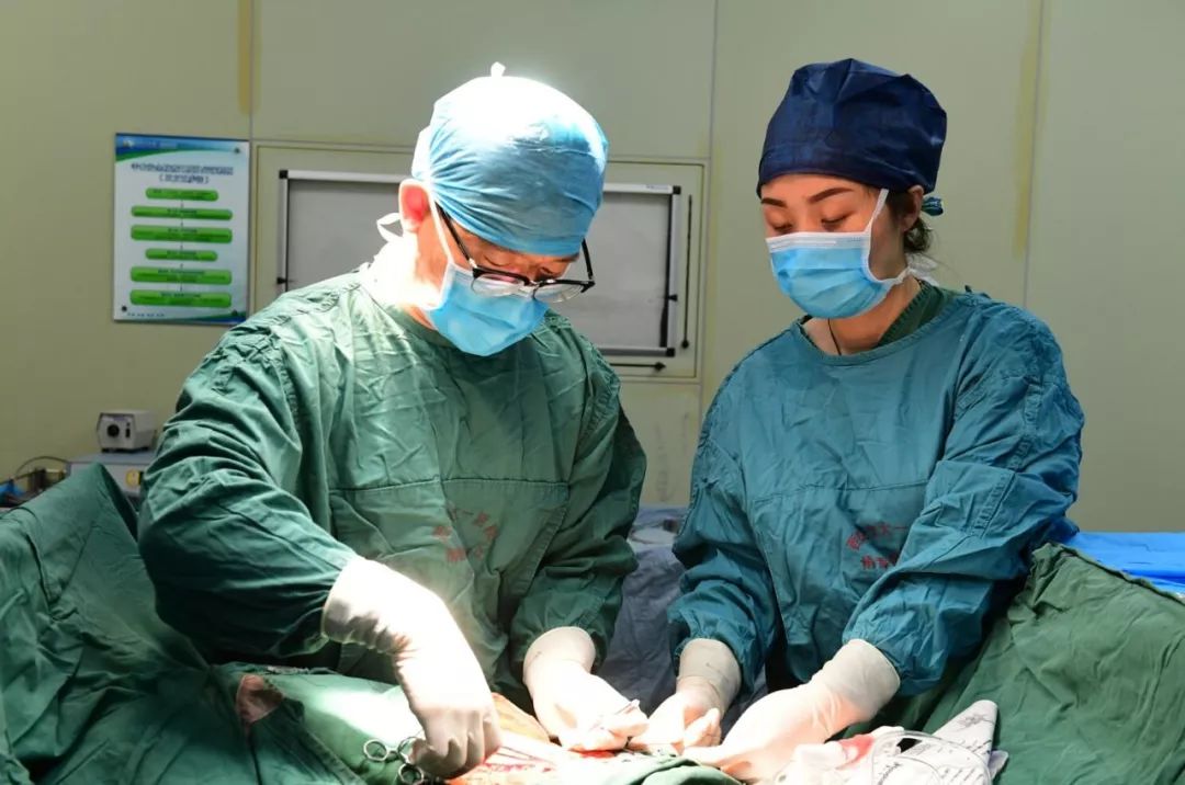 凌晨1时,手术正式开始,经过肾移植团队的精确手术,这两颗满载着希望的