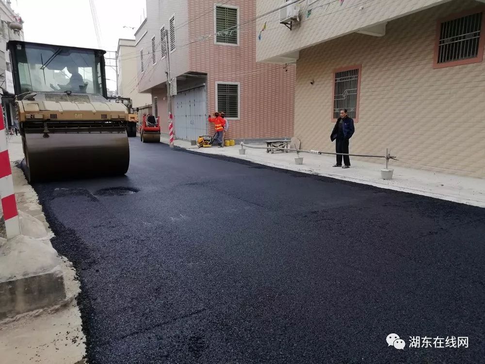 【湖東時事】陸豐市湖東鎮人民政府:春節前,完成寧海路,振興路鋪設