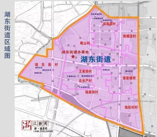 浙江省民政厅正式批复吴兴区增设湖东街道