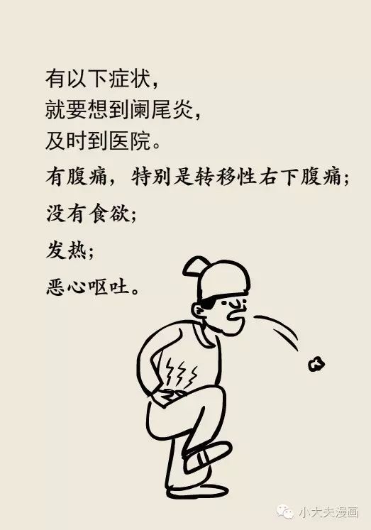 阑尾炎的那点事儿