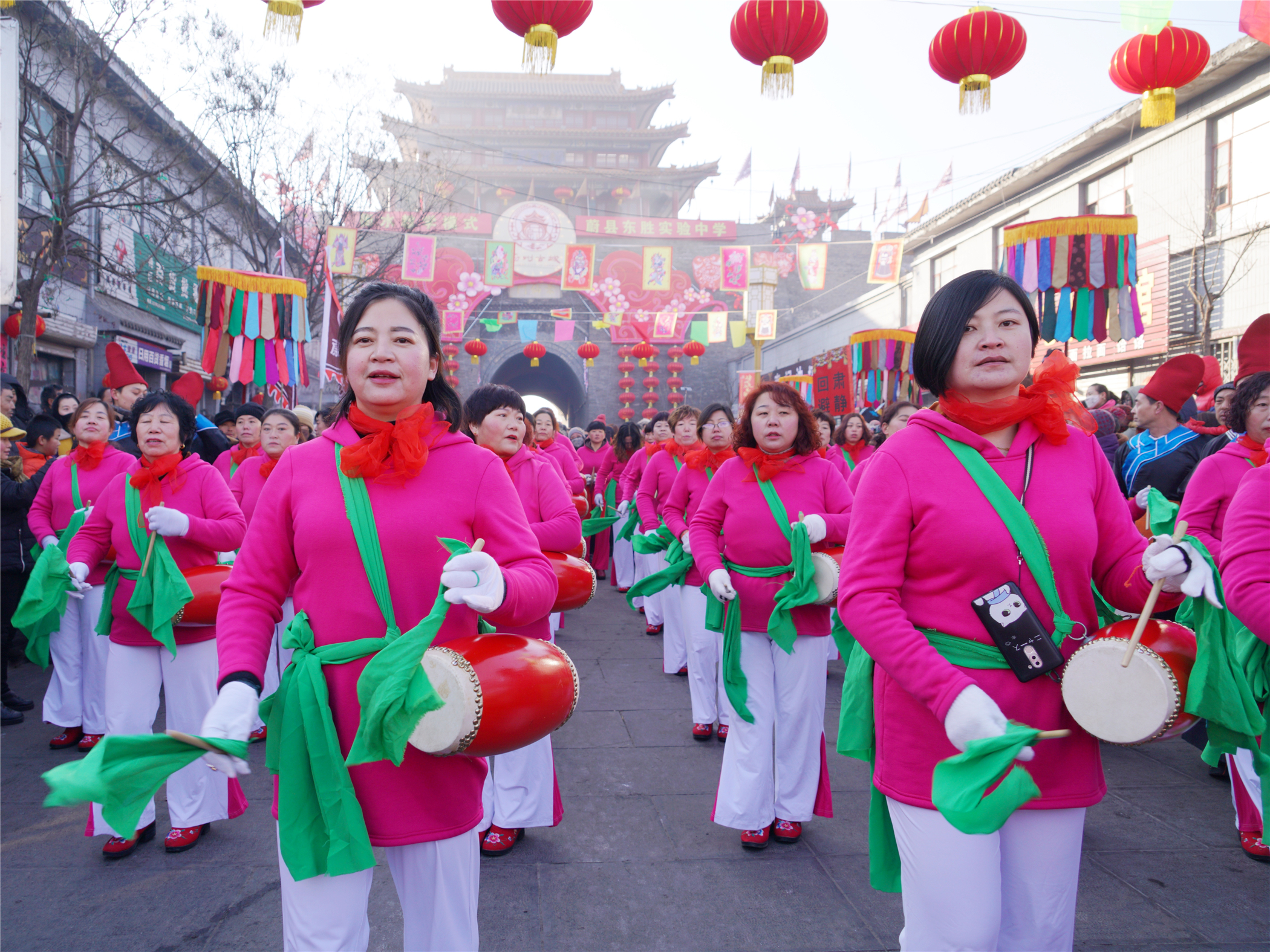 蔚县2022民俗过大年图片