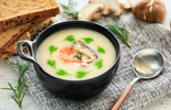 教你煲奶油蘑菇汤,汤汁浓稠,奶香四溢,冬天有它就够了!