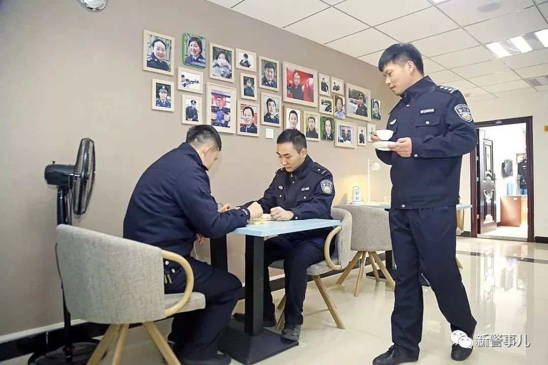 别人家公安局的警员休息房