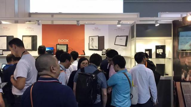 boox電紙書的環球之旅曾在多場世界頂級的展會亮相