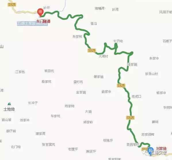 恩施351国道全程线路图图片