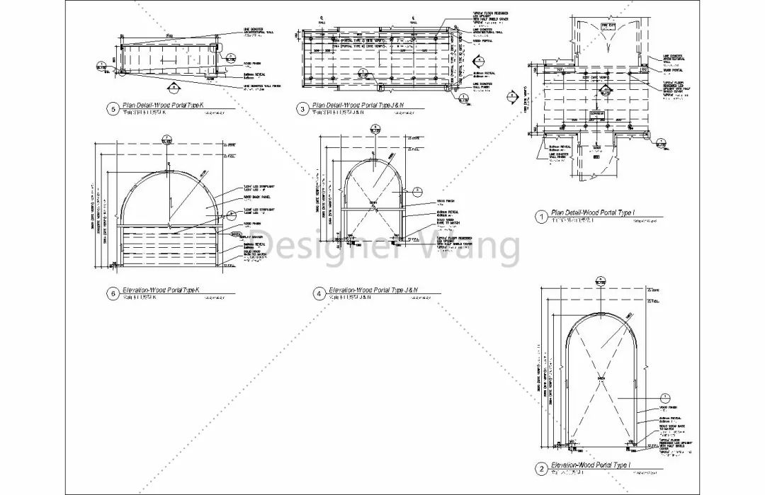 乾貨某豪華商場木製傢俱全套cad圖紙設計師的福音附珍藏cad