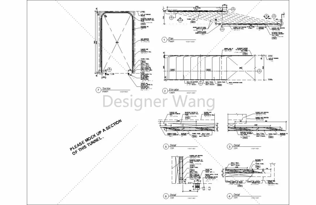 乾貨某豪華商場木製傢俱全套cad圖紙設計師的福音附珍藏cad