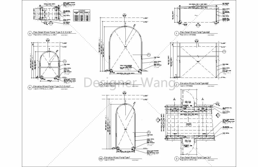 乾貨某豪華商場木製傢俱全套cad圖紙設計師的福音附珍藏cad