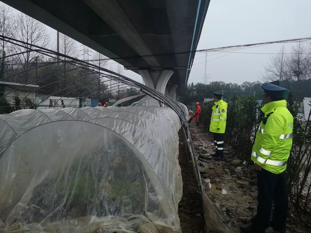 空間繼續開展集中整治,近日對s58滬常高速兩處橋下違法行為實施代履行