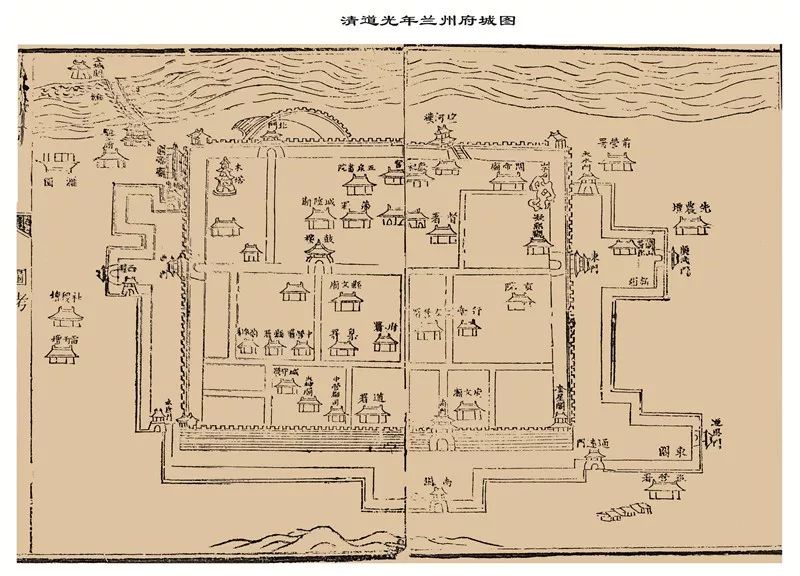 吃鲸原来兰州500年的变迁秘密都藏在这19张地图里了