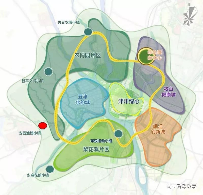 新津天府农博园规划图片