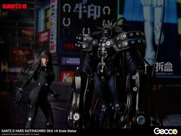 gecco《杀戮都市gantz:o》冈八郎强化型猩猩装hard suit 1:6雕像