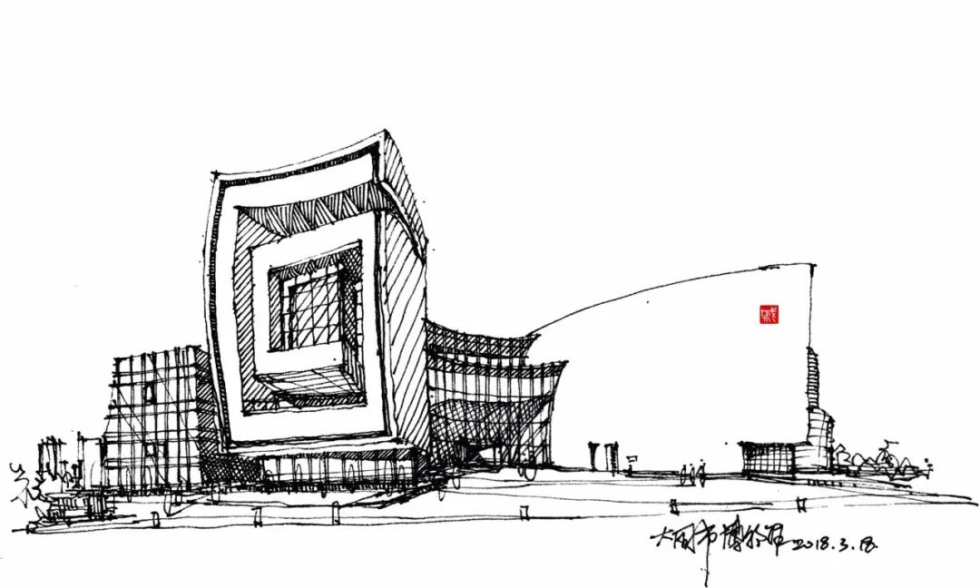 大唐西市博物馆苍艺美术馆布鲁塞尔蓬皮杜文化中心布朗格鲁之家朝阳