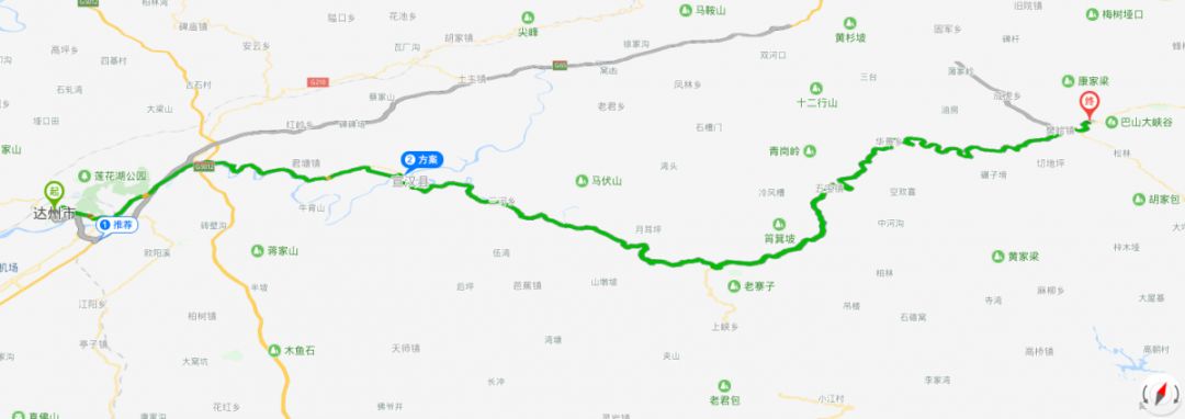 巴中s303省道线路图图片