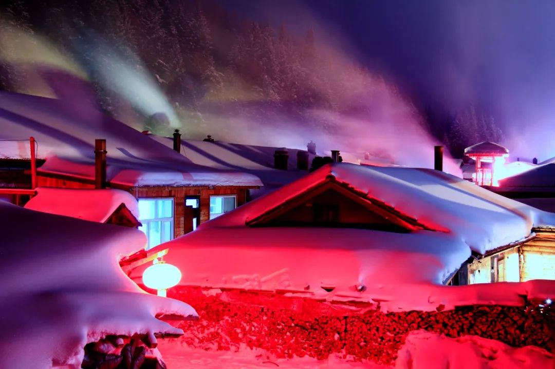 tips 5 巧用灯光 并不寒冷的雪夜 拍摄雪地夜景应重点选择有灯光的