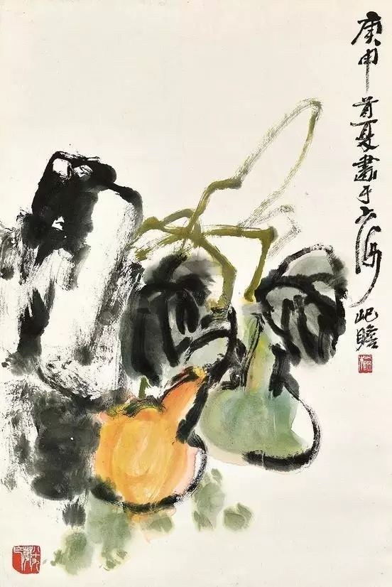 100幅名家葫蘆圖,2019祝您福祿雙收!_吳昌碩