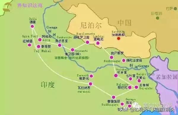 尼泊尔国家公园地图图片