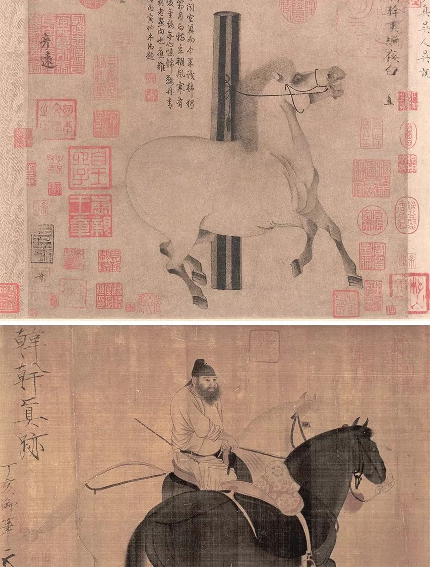 画马的著名画家韩干图片