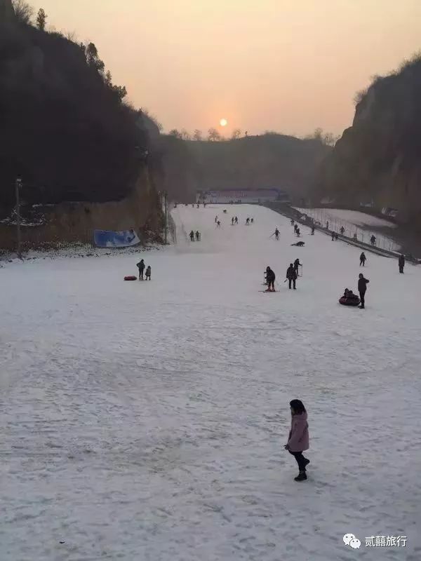 本周活动荥阳九龙口滑雪一日游