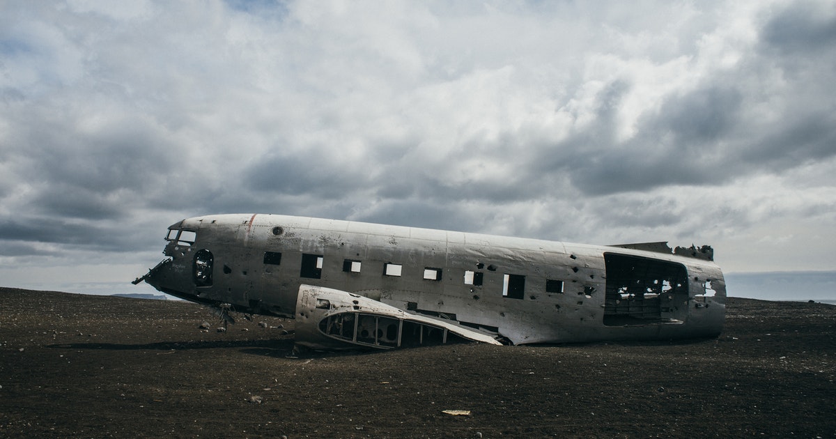 dc-3飞机坠毁在北极地区的残骸,如今却成了摄影家炙手可热的拍摄对象