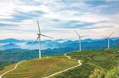 绛县风力发电图片