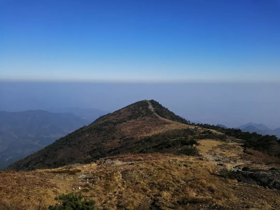 【无虐不欢·大雷山】1月26日轻装穿越临海脊背大雷山,冲顶浙东南第二