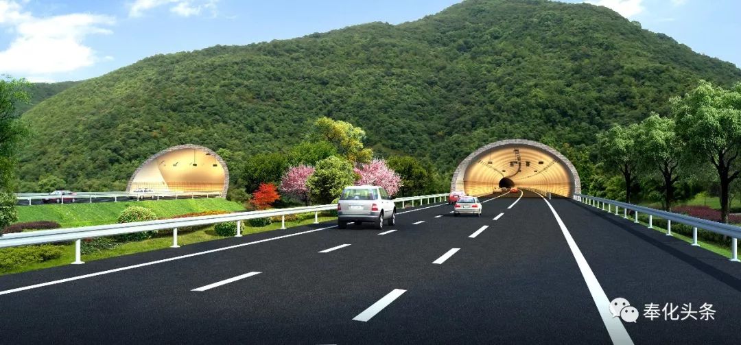 s203省道奉化段公路