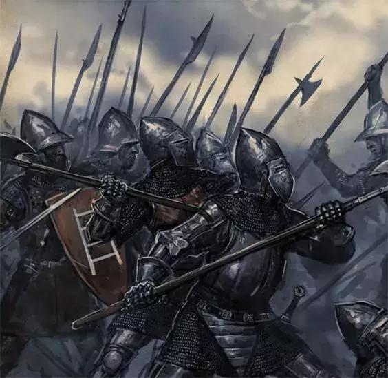中世纪骑兵长矛图片