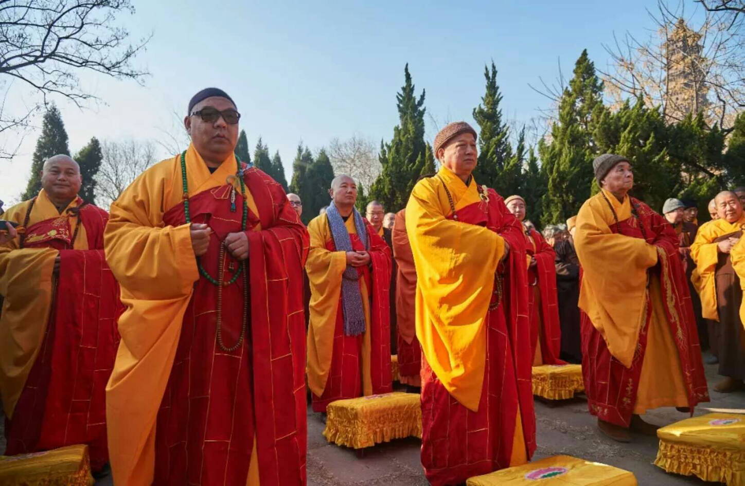 大相國寺隆重舉行紀念淨嚴老法師圓寂28週年法會