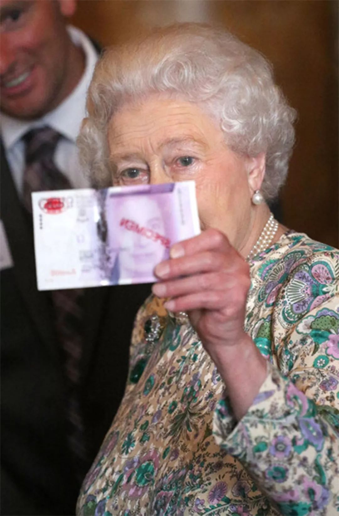 英女王英镑图片