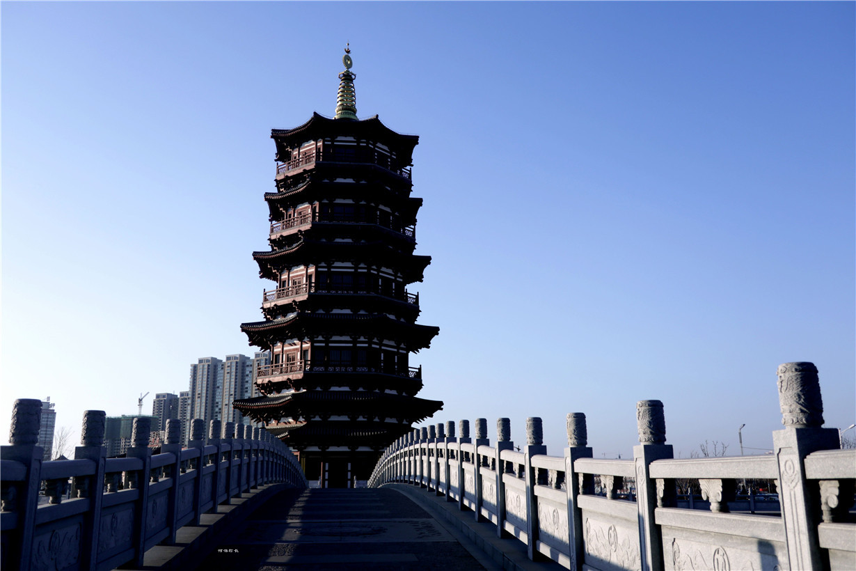 瀍河和洛河交汇处一大片湿地,水鸟很多,洛浦公园跨瀍河有一座朱樱桥