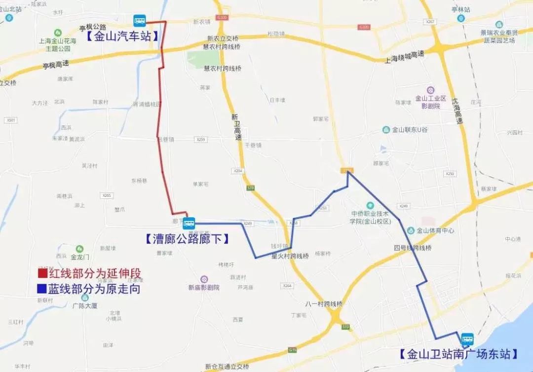 本市3个区部分公交线路,车辆发生变化_金张公路