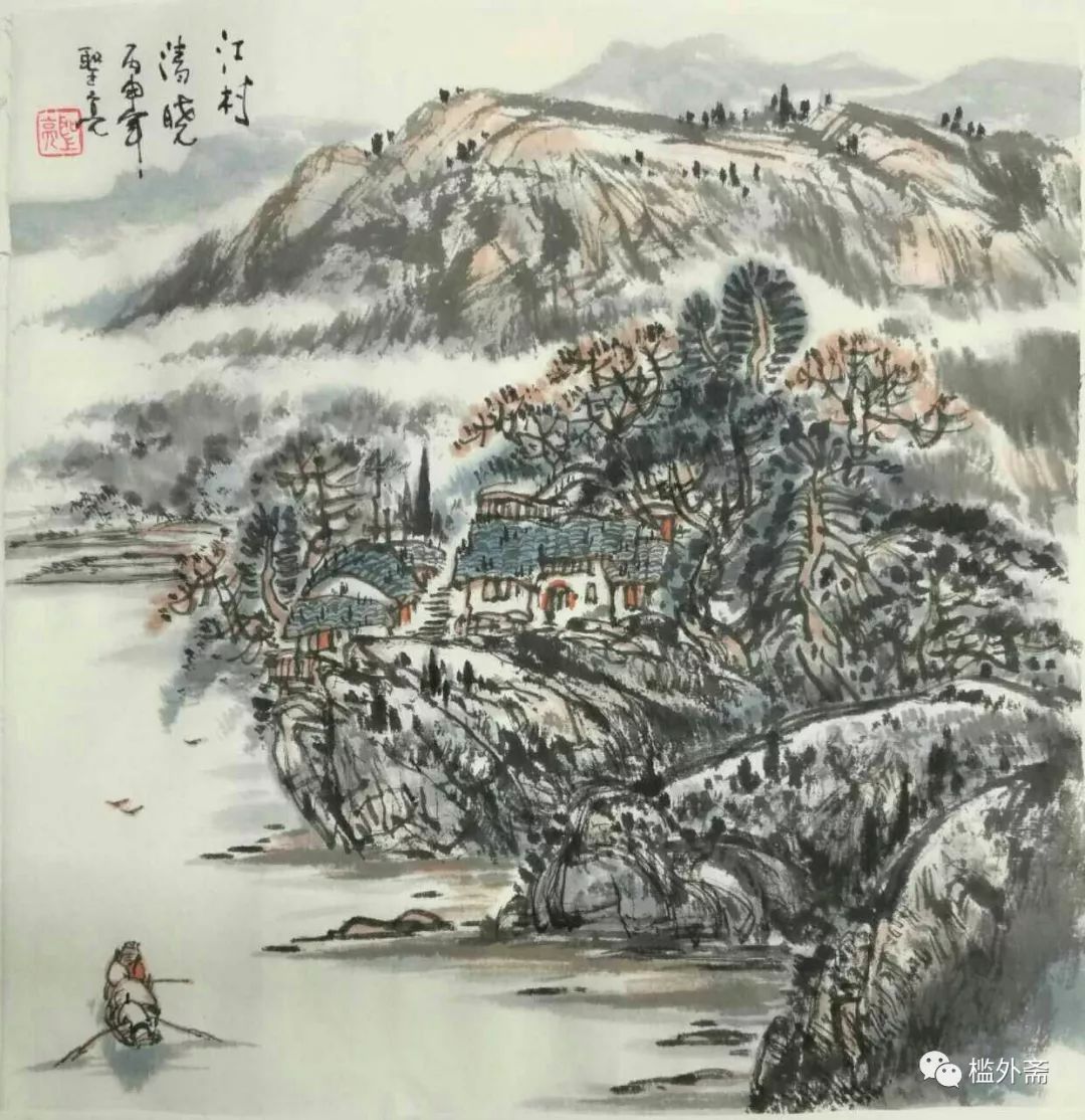 余圣亮山水画图片