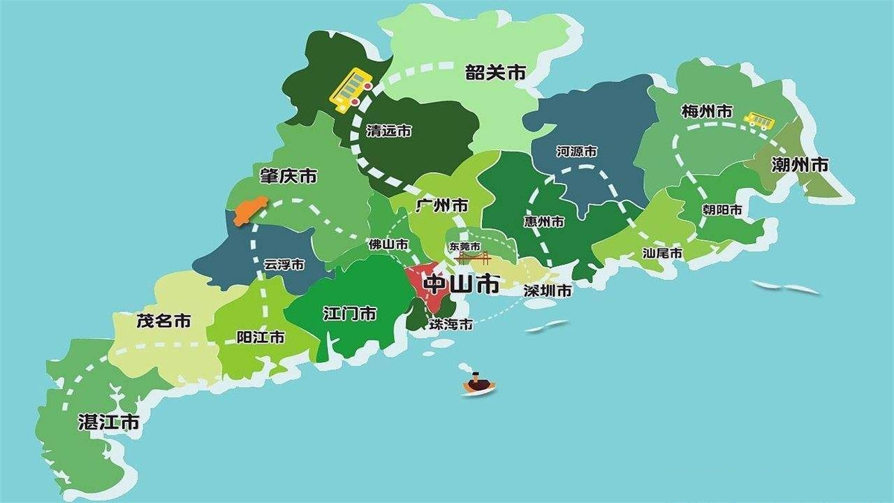 广东最可惜的城市:面积大且地理位置优越,gdp总量却处中下游