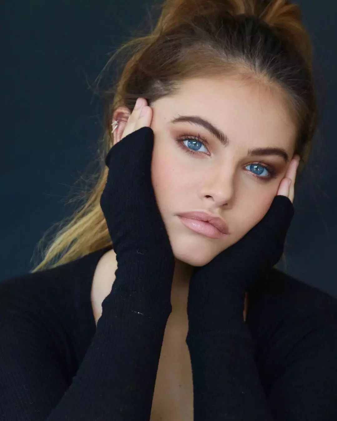 小in实名表示羡慕嘤~17岁的超模thylane blondeau01 全球冠军入围的不