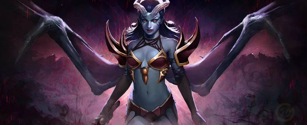 死亡降临于耳际,痛苦女王(dota2)介绍_阿卡莎