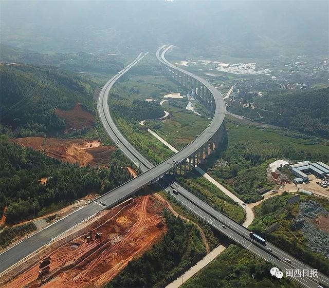 厦蓉高速公路改扩建工程全线通车怎么走