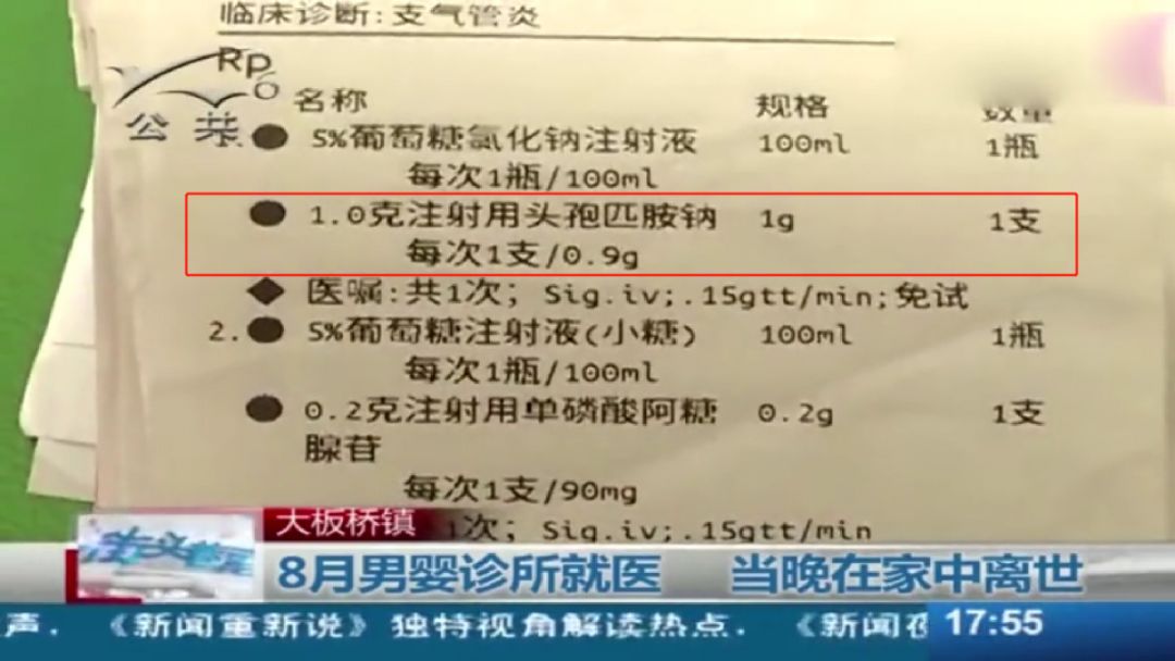 如果家屬反映屬實且診所醫生未詢問患兒過敏史直接給予輸液治療,那麼