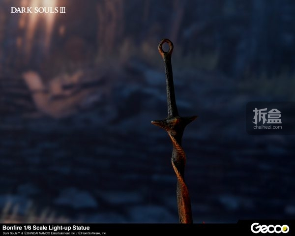 gecco黑暗之魂3darksoul篝火火堆16发光雕像