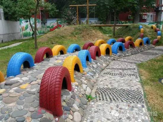 轮胎幼儿园设计效果图图片