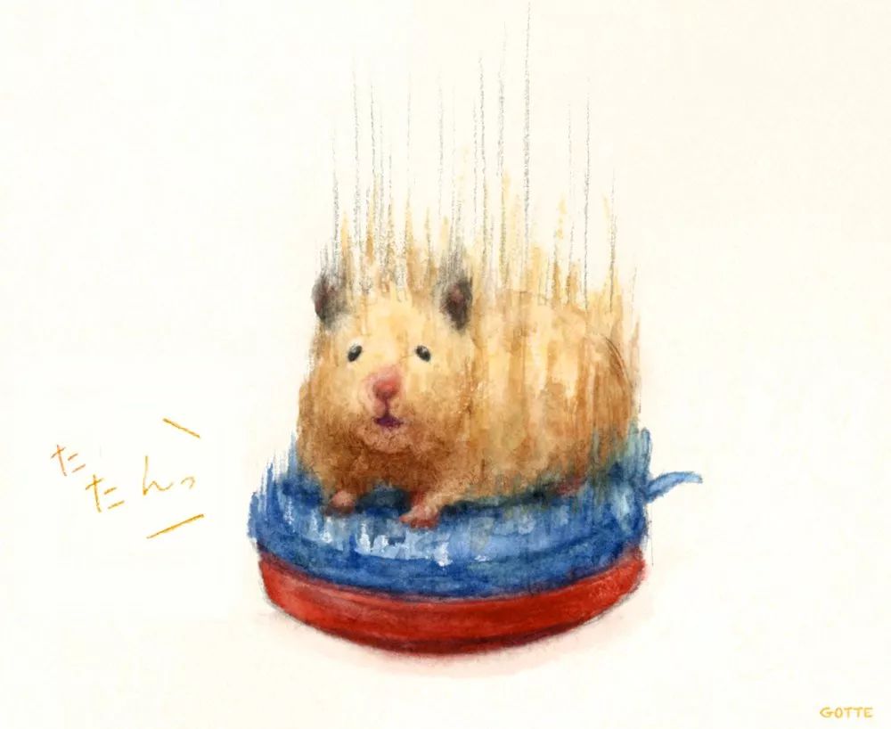 日本一仓鼠宝宝走红推特被拟人成各种样子的日常简直萌炸了