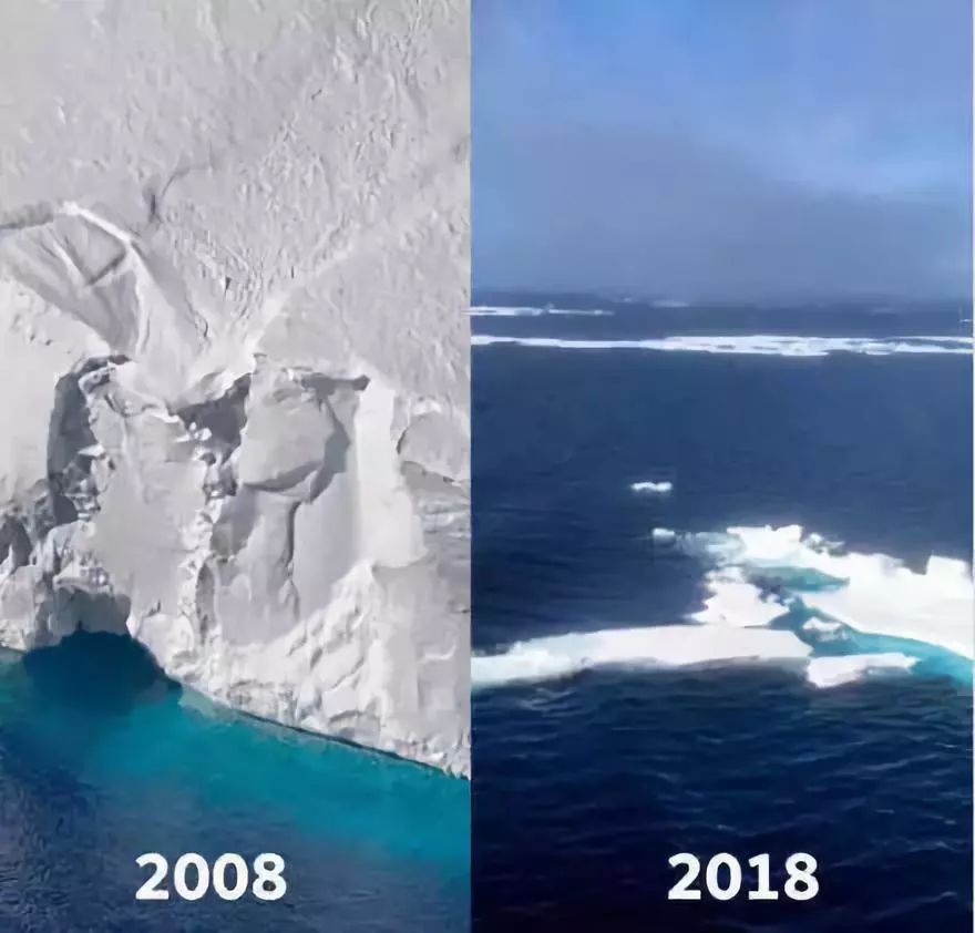 地球十年对比照曝光:冰川森林面目全非,人类还能撑多久!