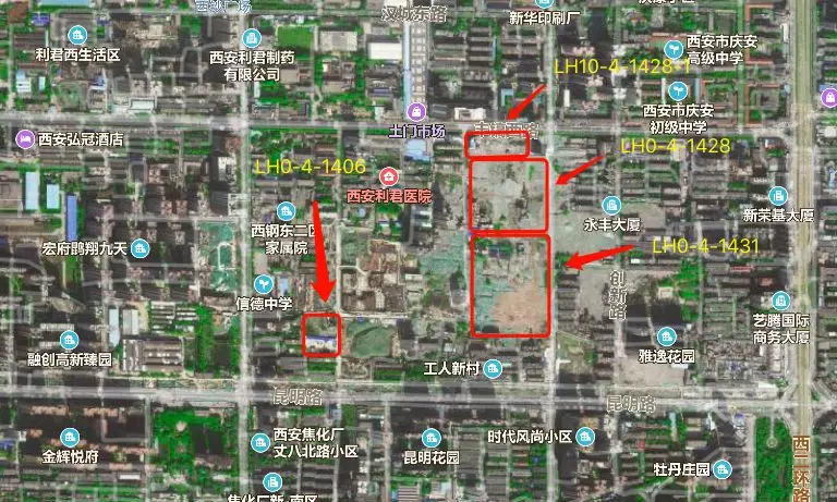 西安市2020土门规划图图片