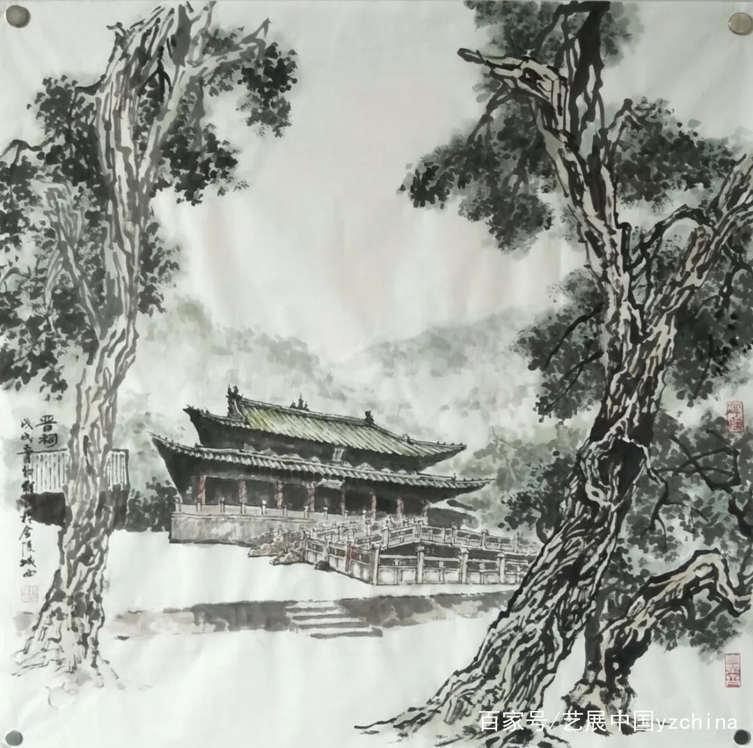 艺展中国谢维纲中国画作品展