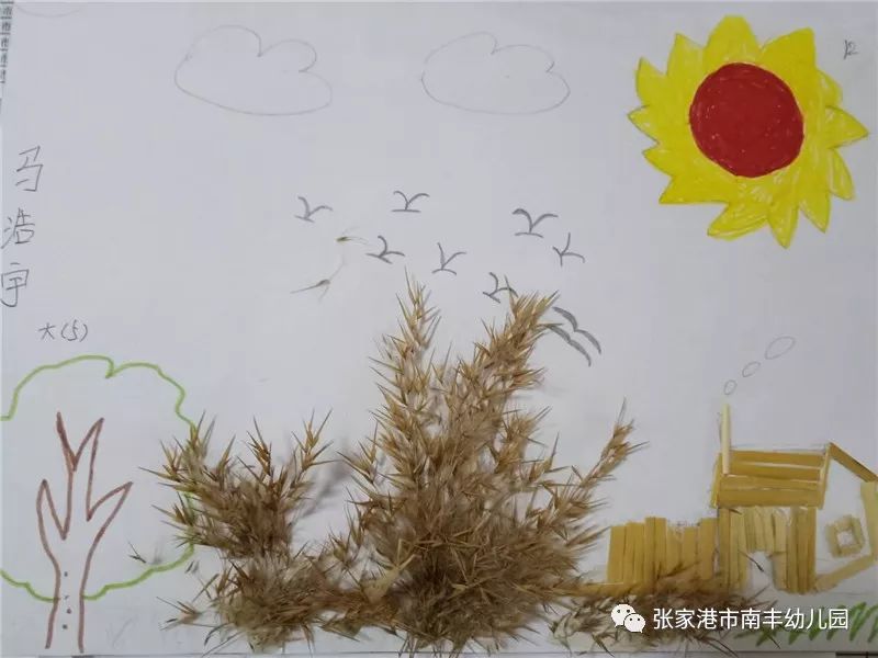 芦苇手工制作大全幼儿图片