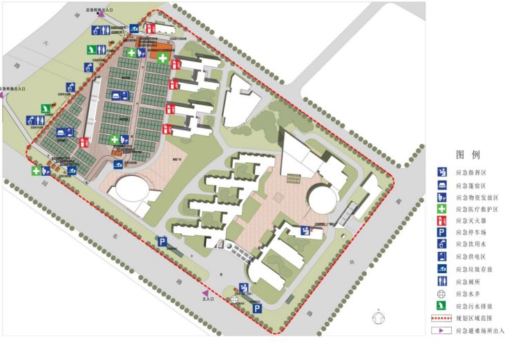 太子山公園固定避難場所,浦口公園固定避難場所,南京師範大學揚子中學