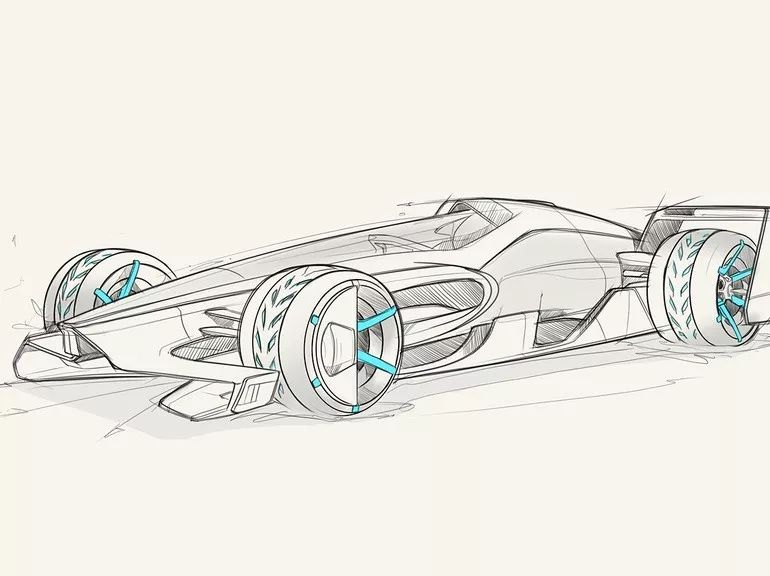 第一,在電機的加持下,賽車的最高時速將會突破500kph,而現在的f1賽車