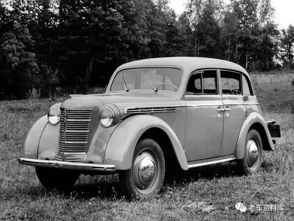 1947年 第一款莫斯科人牌轿车开始正式生产
